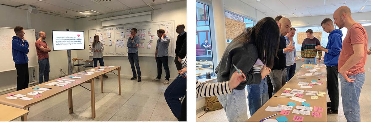 Workshop session with the police